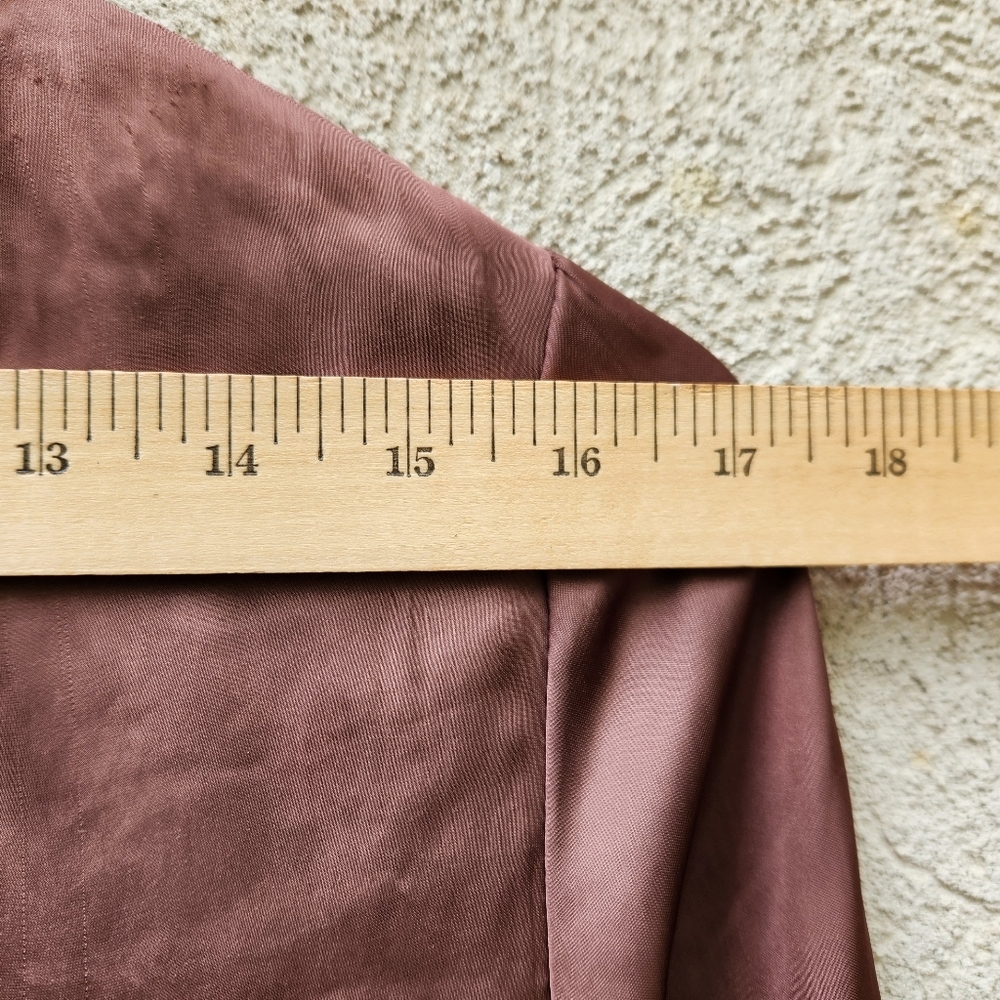 WILFRED Dress Women's Small Bronze Baby Doll Aritzia Lined Classic Luxury - Picture 8 of 12